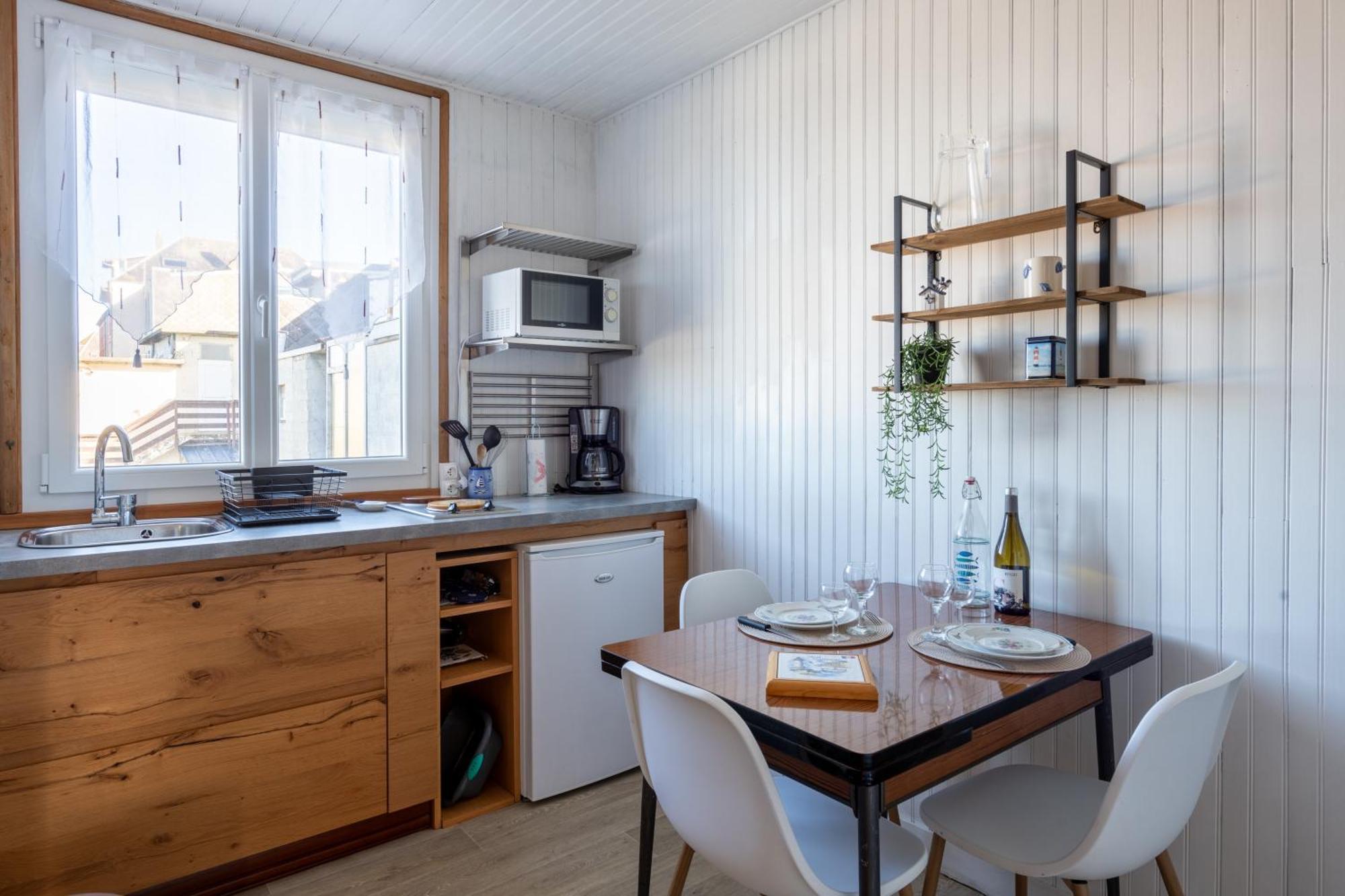 L'Echappee Bleue - Appt Pour 4 Vue Mer 奥尔特 外观 照片